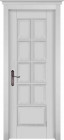 Фото Дверь Лондон БЕЛАЯ ЭМАЛЬ (600мм, ПГ, 2000мм, 40мм, натуральный массив дуба, белая эмаль)