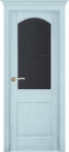 Фото Дверь Осло-2 структур. СКАЙ (900мм, ПОС, мателюкс графит фрезерованное, 2000мм, 40мм, натуральный массив сосны структурир., скай, )