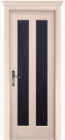 Фото Дверь Сорренто КРЕМ (600мм, ПОС, 2000мм, 40мм, натуральный массив ольхи, крем)