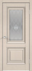 Фото Дверь ALTO 7 ясень капучино структурный (600мм, ПОС, кристалл серебро, 2000мм, 40мм, Soft-touch, ясень капучино структурный)