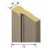 Фото Короб  U 21 деревянный (70мм, 2070мм, 26мм, прямоугольный, стандарт, с уплотнителем,  массив сосны, экошпон ультра)