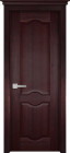Фото Дверь Феррара структур. МАХАГОН (700мм, ПГ, 2000мм, 40мм, натуральный массив сосны структурир., махагон)
