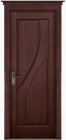 Фото Дверь Даяна структур. МАХАГОН (800мм, ПГ, 2000мм, 40мм, натуральный массив сосны структурир., махагон)