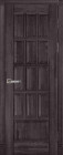 Фото Дверь Лондон ВЕНГЕ (800мм, ПГ, 2000мм, 40мм, натуральный массив дуба, венге)