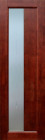 Фото Дверь Соната ОРЕХ ТЕМНЫЙ (600мм, ПОС, 2000мм, 40мм, натуральный массив, орех темный)