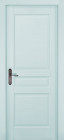 Фото Дверь Валенсия СКАЙ (900мм, ПГ, 2000мм, 40мм, натуральный массив ольхи, скай)
