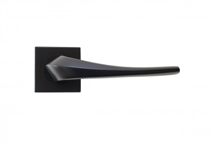 Ручка дверная квадр. VETTORE R06.135 MBP, черн. мат.