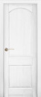 Фото Дверь Осло-2 структур. БЕЛАЯ ЭМАЛЬ (800мм, ПГ, 2000мм, 40мм, натуральный массив сосны структурир., белая эмаль)