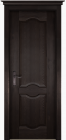 Фото Дверь Феррара структур. ВЕНГЕ (600мм, ПГ, 2000мм, 40мм, натуральный массив сосны структурир., венге)