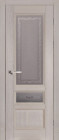 Фото Дверь Аристократ № 3 ГРЕЙ (700мм, ПОС, 2000мм, 40мм, натуральный массив дуба, грей)