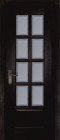Фото Дверь Лондон ВЕНГЕ (700мм, ПОС, 2000мм, 40мм, натуральный массив дуба, венге)