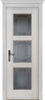Фото Дверь Турин БЕЛАЯ ЭМАЛЬ (600мм, ПОС, 2000мм, 40мм, натуральный массив дуба, белая эмаль)