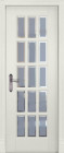 Фото Дверь Лондон-2 ГРЕЙ (800мм, ПОС, 2000мм, 40мм, натуральный массив дуба, грей)