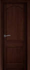 Фото Дверь Осло-2 структур. МАХАГОН (600мм, ПГ, 2000мм, 40мм, натуральный массив сосны структурир., махагон)