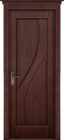Фото Дверь Даяна МАХАГОН (800мм, ПГ, 2000мм, 40мм, натуральный массив ольхи, махагон)