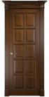 Фото Дверь Британия АНТИЧНЫЙ ОРЕХ (600мм, ПГ, 2000мм, 40мм, натуральный массив дуба, античный орех)