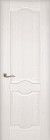 Фото Дверь Феррара структур. БЕЛАЯ ЭМАЛЬ (600мм, ПГ, 2000мм, 40мм, натуральный массив сосны структурир., белая эмаль)
