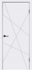 Фото Дверь Scandi S, белый RAL 9003 (600мм, ПГ, 2000мм, 40мм, эмаль, белый)