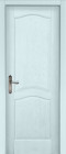 Фото Дверь Лео СКАЙ (800мм, ПГ, 2000мм, 40мм, натуральный массив ольхи, скай)