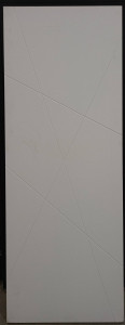 Дверь Scandi S белый RAL 9003 №1348 (700мм, ПГ, 2000мм, 40мм, эмаль, белый, )