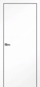 Дверь Invisible Стандарт (59мм, внутреннего открывания) (700мм, ПГ, ПРАВАЯ, ВНУТР.ОТКР., замок, врезка под скр. петли Kubica, 2000мм, 59мм, грунт, NEW)