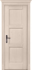 Фото Дверь Турин КРЕМ (700мм, ПГ, 2000мм, 40мм, натуральный массив дуба, крем)