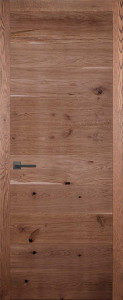 Дверь Legno VII, МОРЕНЫЙ (700мм, ПГ, 2000мм, 45мм, рустикальный массив дуба DSW, мореный, )