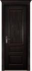 Фото Дверь Аристократ № 1 ВЕНГЕ (600мм, ПГ, 2000мм, 40мм, натуральный массив дуба, венге)