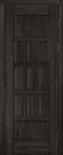 Фото Дверь Лондон ольха ЭЙВОРИ БЛЕК (800мм, ПГ, 2000мм, 40мм, натуральный массив ольхи, эйвори блек)
