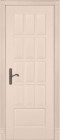 Фото Дверь Лондон КРЕМ (900мм, ПГ, 2000мм, 40мм, натуральный массив дуба, крем)