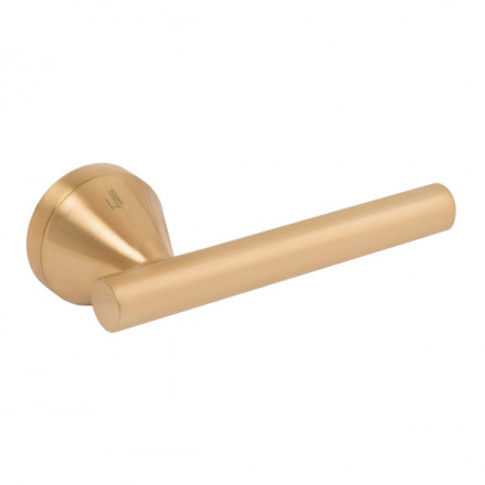 Ручка дверная Fantom FM 117-30 22K SATIN "Агата", золото мат.