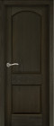 Фото Дверь Осло-2 структур. ЭЙВОРИ БЛЕК (600мм, ПГ, 2000мм, 40мм, натуральный массив сосны структурир., эйвори блек)