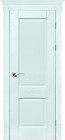 Фото Дверь Классика № 4 СКАЙ (600мм, ПГ, 2000мм, 40мм, натуральный массив дуба, скай)