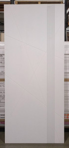 Дверь Scandi S Z1 белый RAL 9003 №1176 (800мм, ПОС, 2000мм, 40мм, эмаль, белый, )