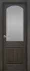 Фото Дверь Осло структур. ГРИС (600мм, ПОС, 2000мм, 40мм, натуральный массив сосны структурир., грис)
