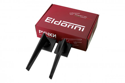 Ручка дверная квадр. ELDORINI EL 205 slim Black, черный