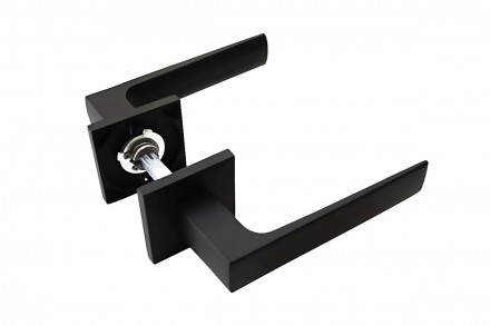 Ручка дверная квадр. ELDORINI EL 204 slim Black, черный