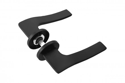 Ручка дверная ELDORINI EL 401 slim Black, черный