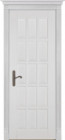 Фото Дверь Лондон-2 ольха БЕЛАЯ ЭМАЛЬ (800мм, ПГ, 2000мм, 40мм, натуральный массив ольхи, белая эмаль)