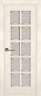Фото Дверь Лондон-2 структ. СЛОНОВАЯ КОСТЬ (700мм, ПОС, 2000мм, 40мм, массив дуба DSW структурир., слоновая кость)