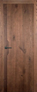 Дверь Legno V, МОРЕНЫЙ (900мм, ПГ, 2000мм, 45мм, рустикальный массив дуба DSW, мореный, )