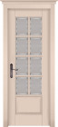 Фото Дверь Лондон ольха КРЕМ (600мм, ПОС, 2000мм, 40мм, натуральный массив ольхи, крем)