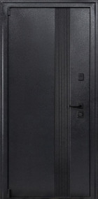 Дверь Термобарк Блэк Сканди (960мм, 2050мм, левая, .)