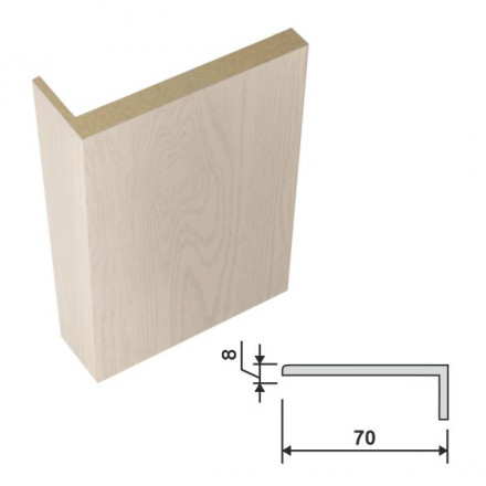 Наличник софт капучино