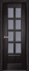 Фото Дверь Лондон ЭЙВОРИ БЛЕК (700мм, ПОС, 2000мм, 40мм, натуральный массив дуба, эйвори блек)