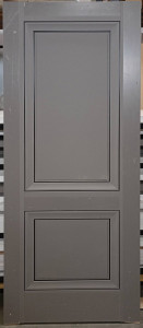 Дверь Бета ПГ, Винил серый №1122 (800мм, ПГ, 2000мм, 38мм, soft-touch, серый, )