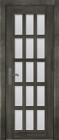 Фото Дверь Лондон-2 ольха ЭЙВОРИ БЛЕК (800мм, ПОС, 2000мм, 40мм, натуральный массив ольхи, эйвори блек)