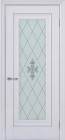 Фото Дверь Pascal 1, белый матовый (900мм, ПОС, 2000мм, 38мм, полипропилен, белый матовый)
