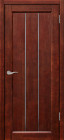 Фото Дверь Соната ОРЕХ ТЕМНЫЙ (800мм, ПОЧ, 2000мм, 40мм, натуральный массив, орех темный)