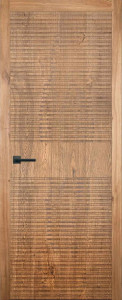 Дверь Legno IX, НАТУРАЛЬНЫЙ (700мм, ПГ, 2000мм, 45мм, рустикальный массив дуба DSW, натуральный, )